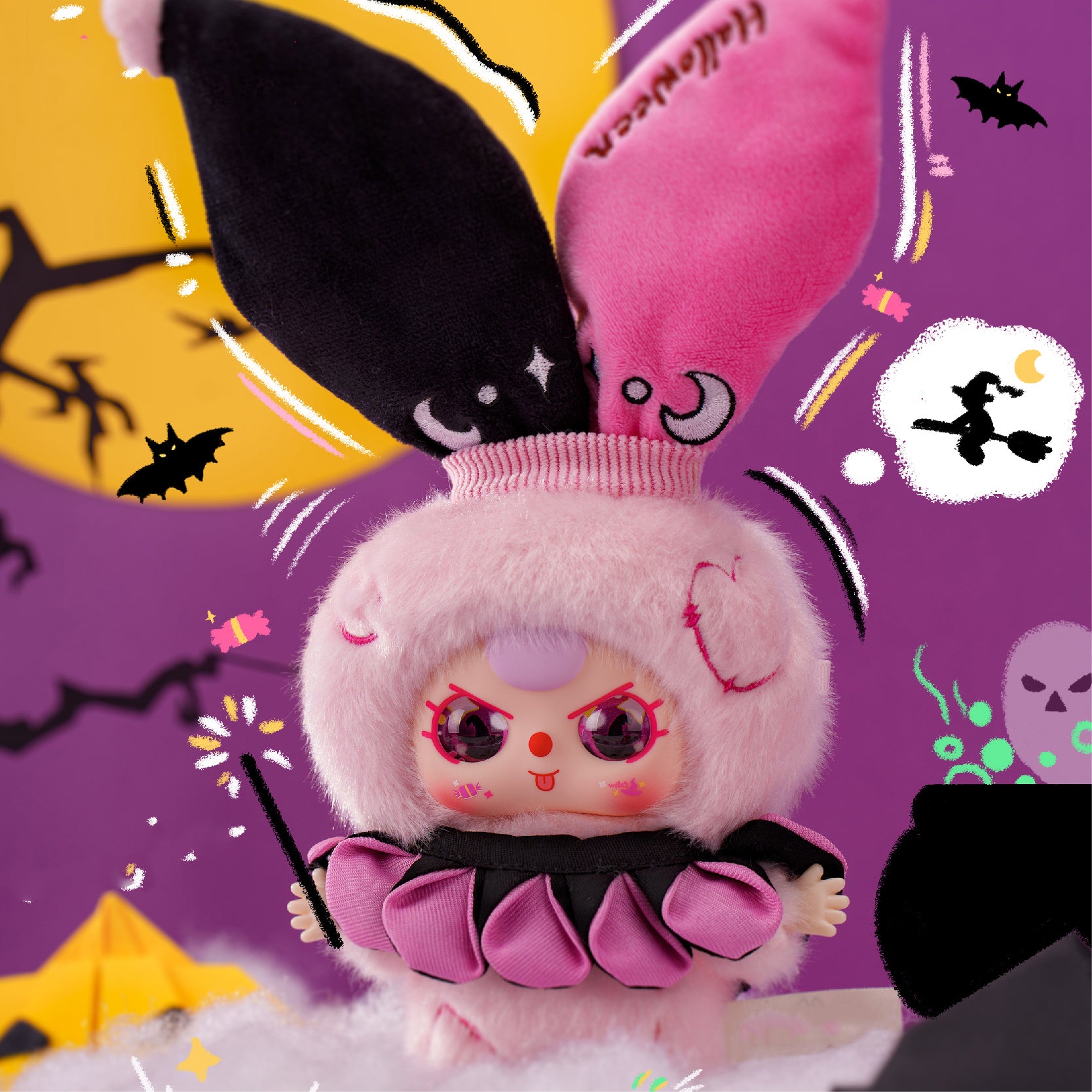 Baby Three Halloween Castle Adventure Series Plush Dolls – Hahatoys