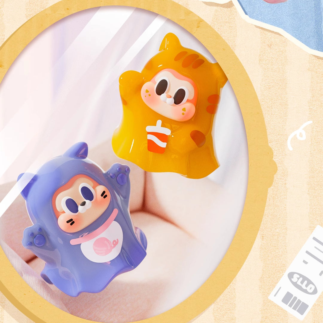 THE SLLO OH MY CAT Series Mini Beans Figures