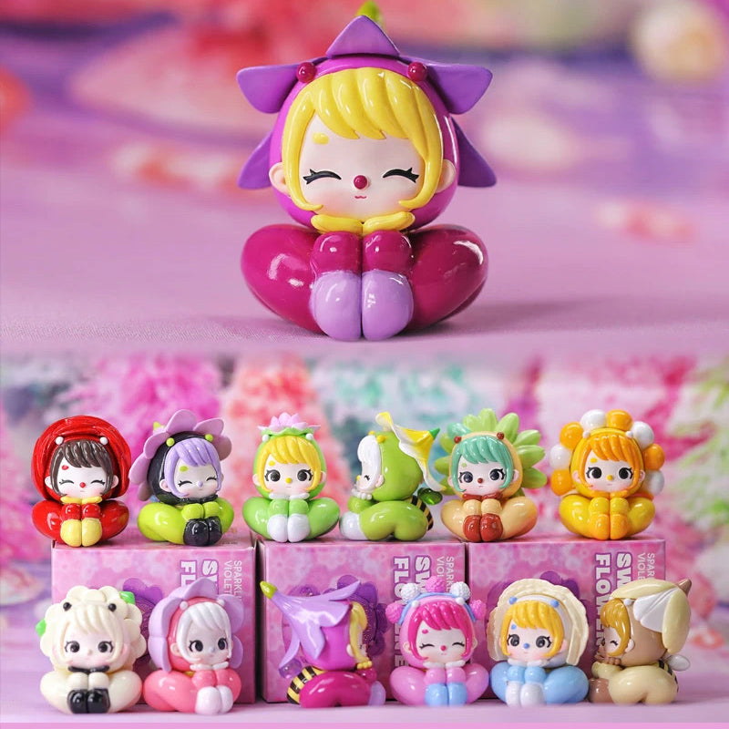 ACLC Sweet Flower Elf Mini Beans Series Figures