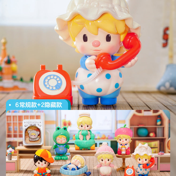 Sweet Bean Growth Illustration Series PVC Figures