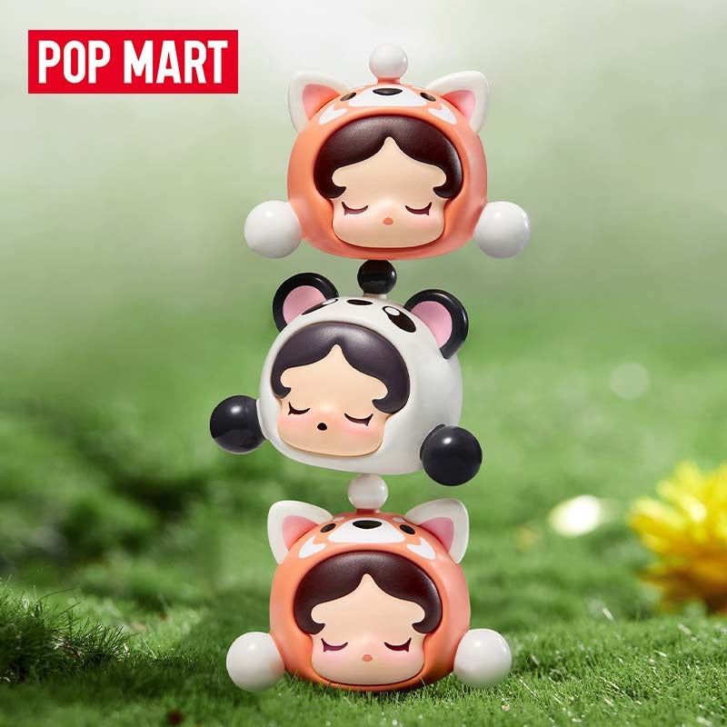 POP BEAN SKULLPANDA Panda Partner Set (Chengdu Limited Edition)Series PVC Figures