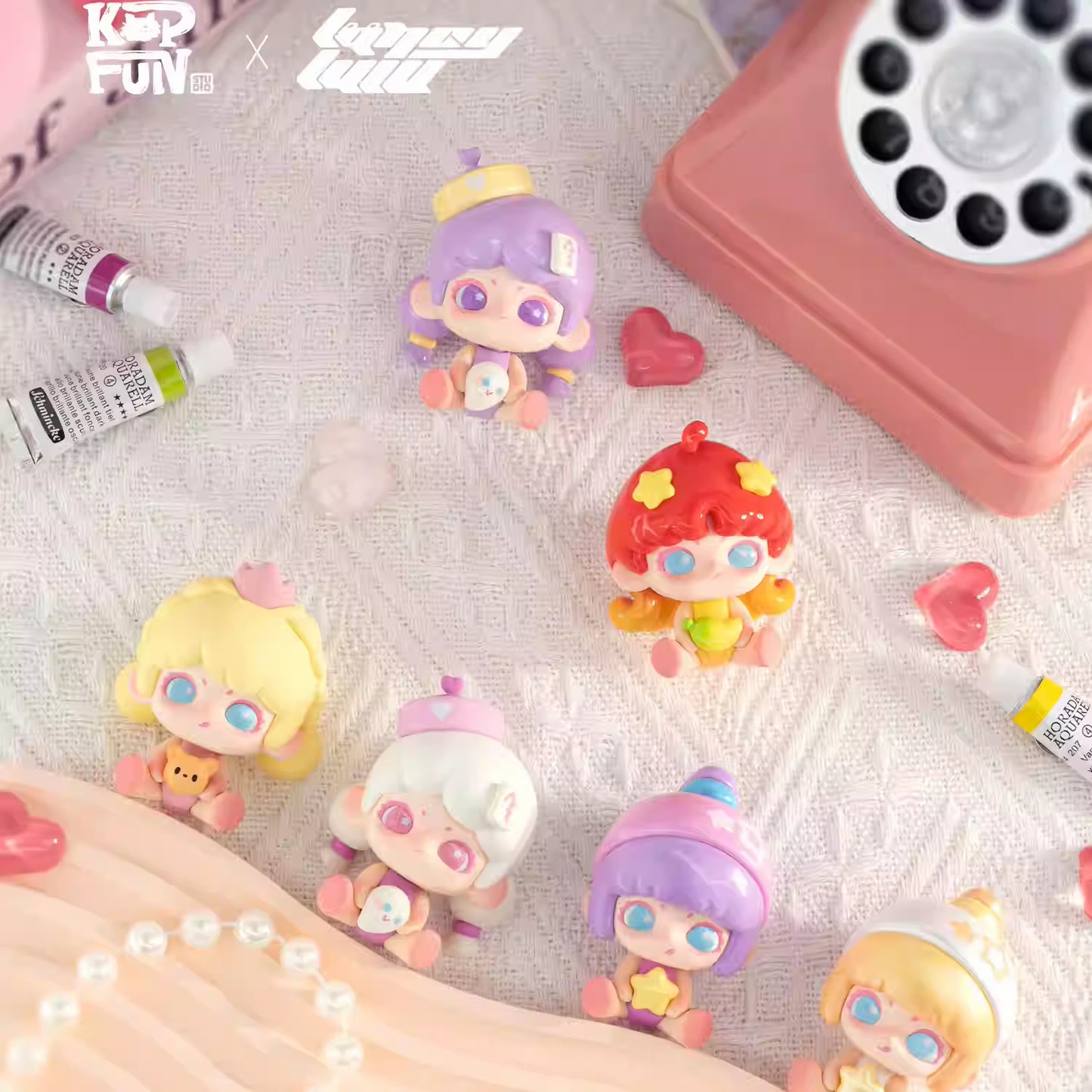 LANCY LULU Customize Colors Series Mini Figures