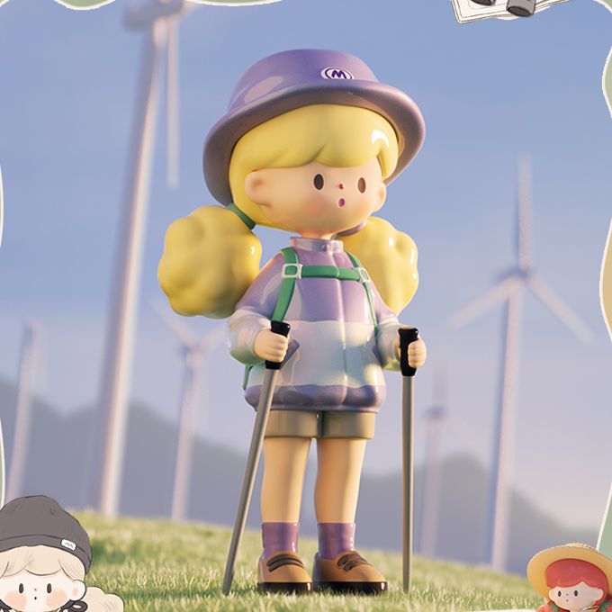 Molinta Camping Vlog Series Dolls