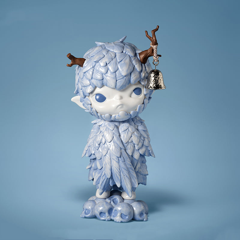 Hirono Ceramic Feather Figurine