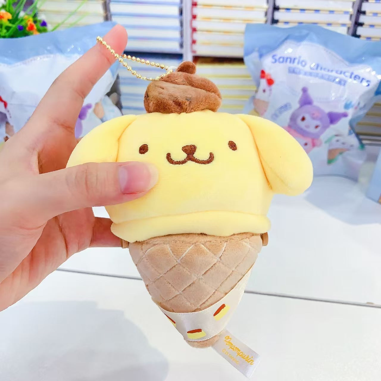 SRO Characters Ice Cream Cone Series Plush Decompression Slow Rebound Dolls
