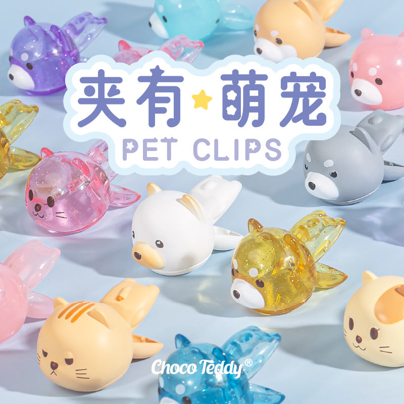 Pet Clips Dog & Cat Mini Beans Series Dolls