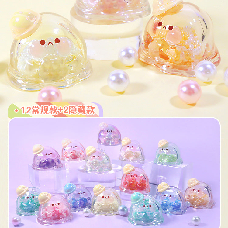 Bubble Eggs Iridescent Party Mini Beans Series PVC Figures