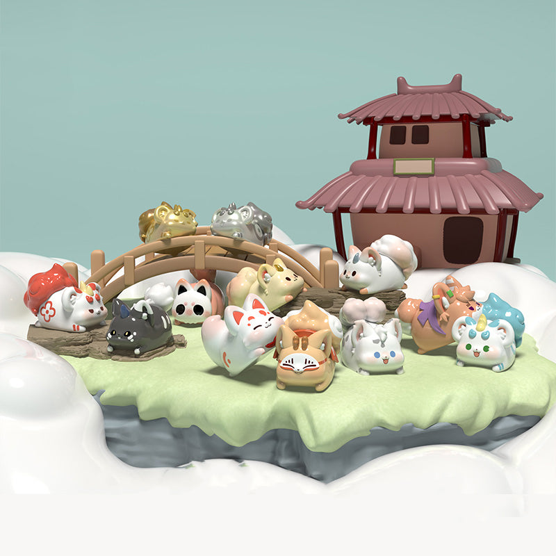 Fabulous Beasts Lay-down Mini Beans Series Dolls