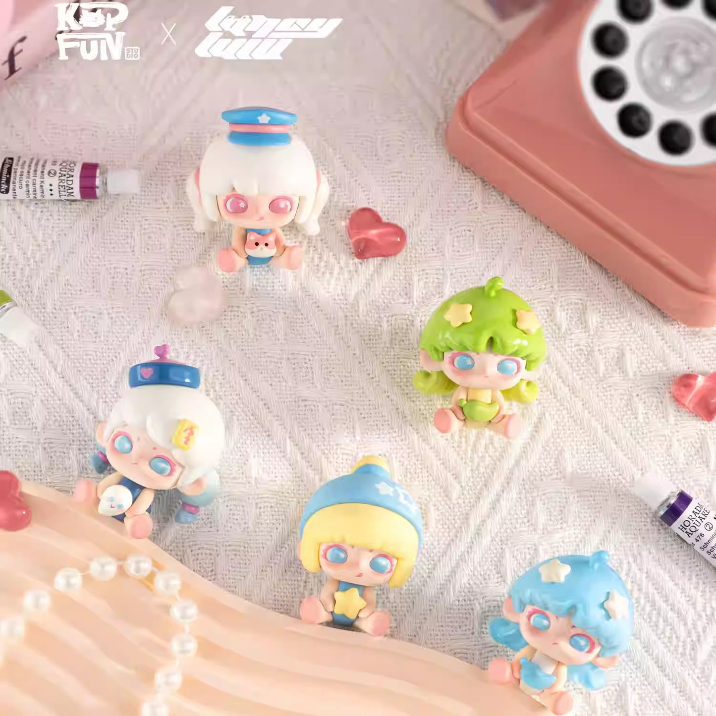 LANCY LULU Customize Colors Series Mini Figures