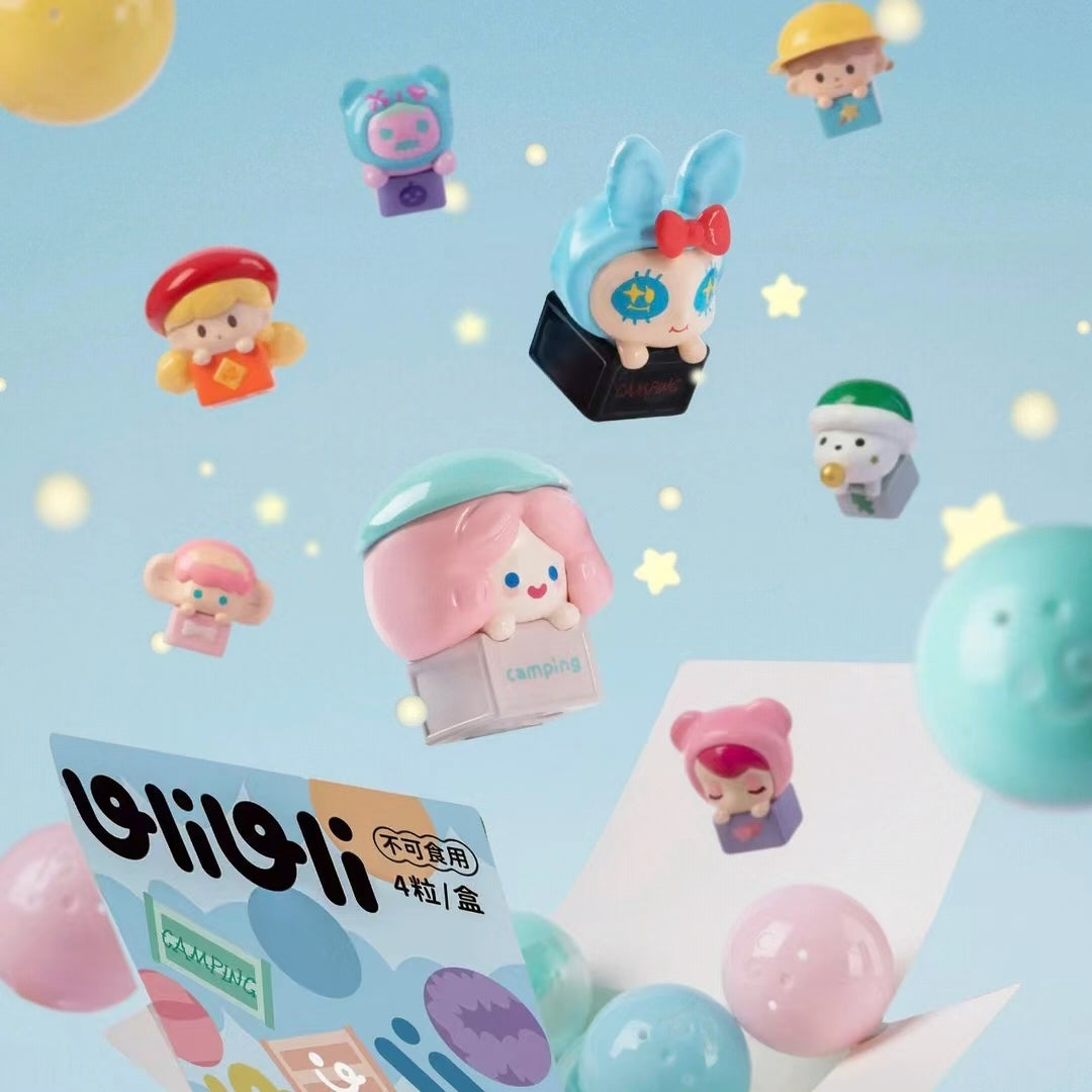 UliUli Camping Mini Beans Series Dolls