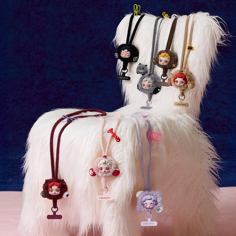 SKULLPANDA You Found Me! Series Phone Lanyard Plush Dolls
