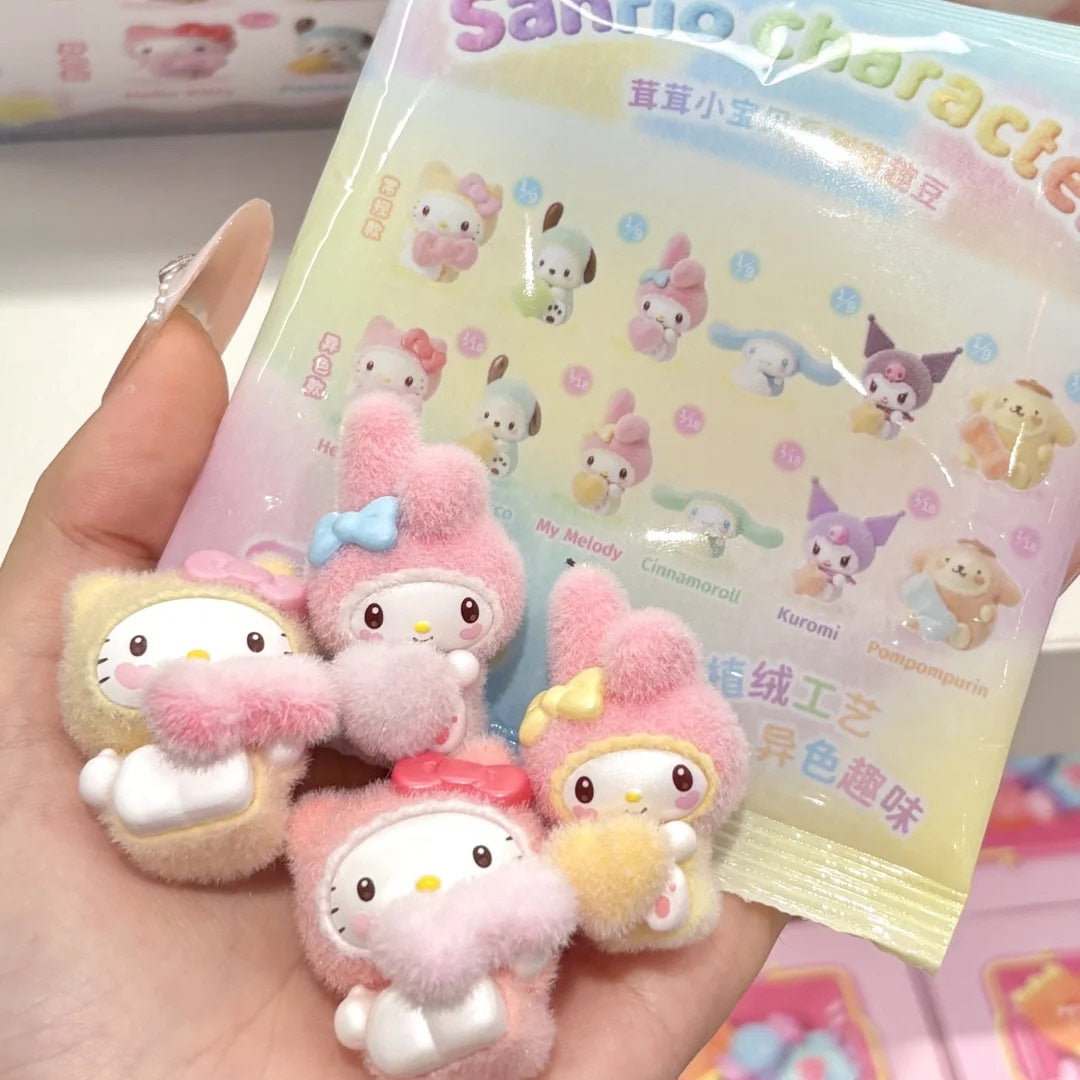 SRO Characters Fluffy Little Baby Series Mini Beans Figures