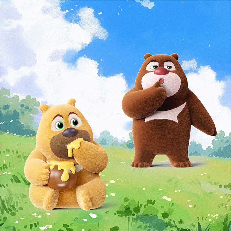 Boonie Bears Life Diary Series Mini Beans Figures