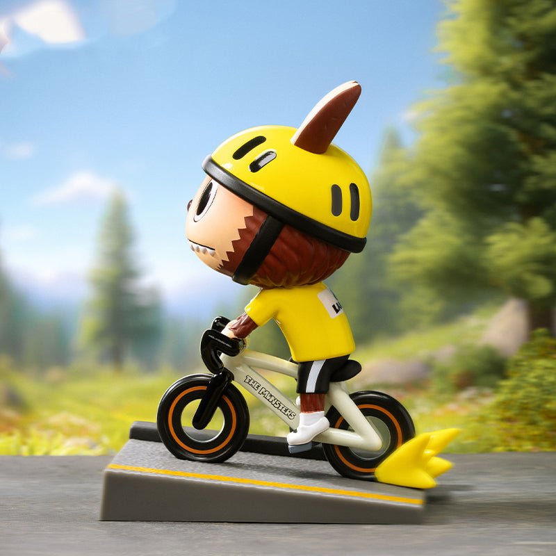 The Monster Labubu Summer Cycling Figure
