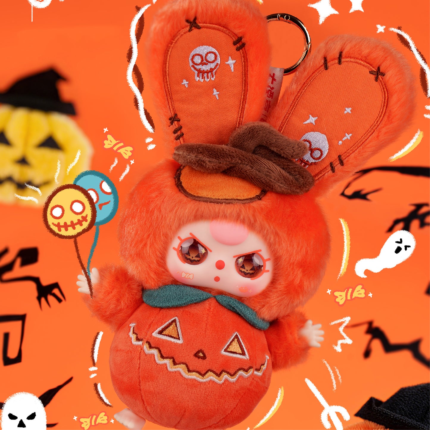 Baby Three Halloween Castle Adventure Series Plush Dolls