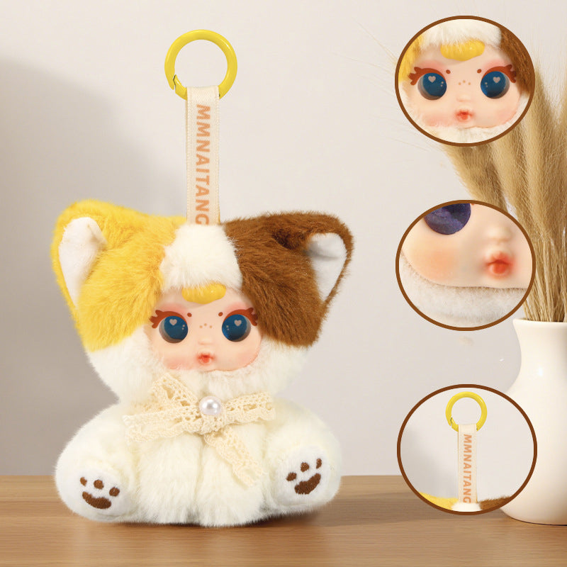 MM Milk Candy Naughty Cat Series Plush Pendant Dolls