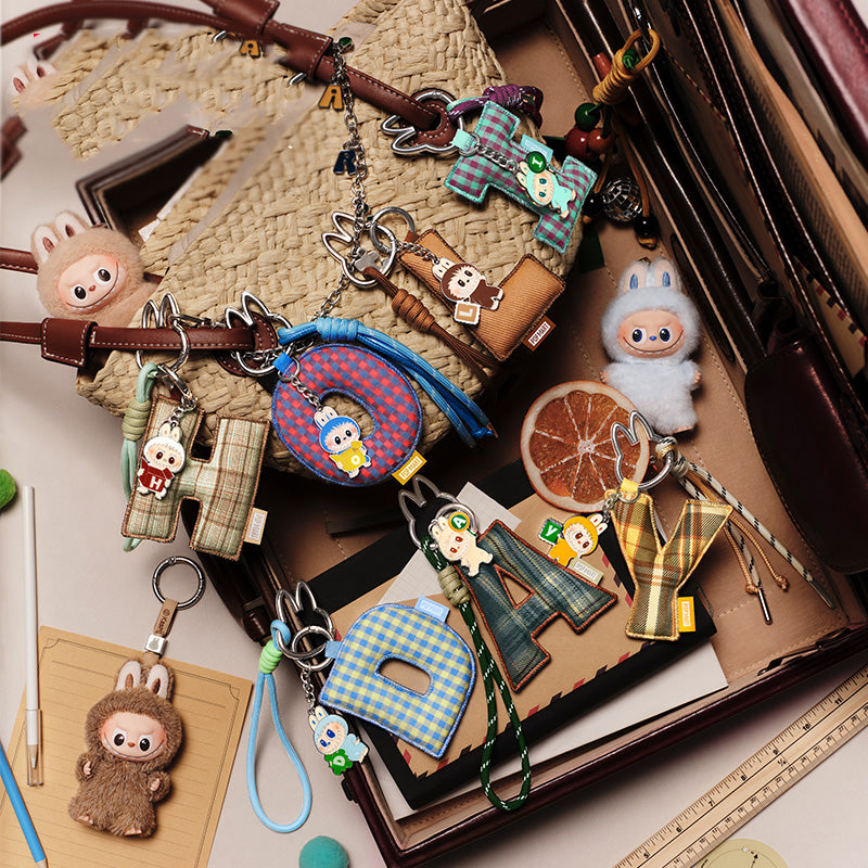 THE MONSTERS LABUBU Pin for Love Series - Letter Pendant Toys