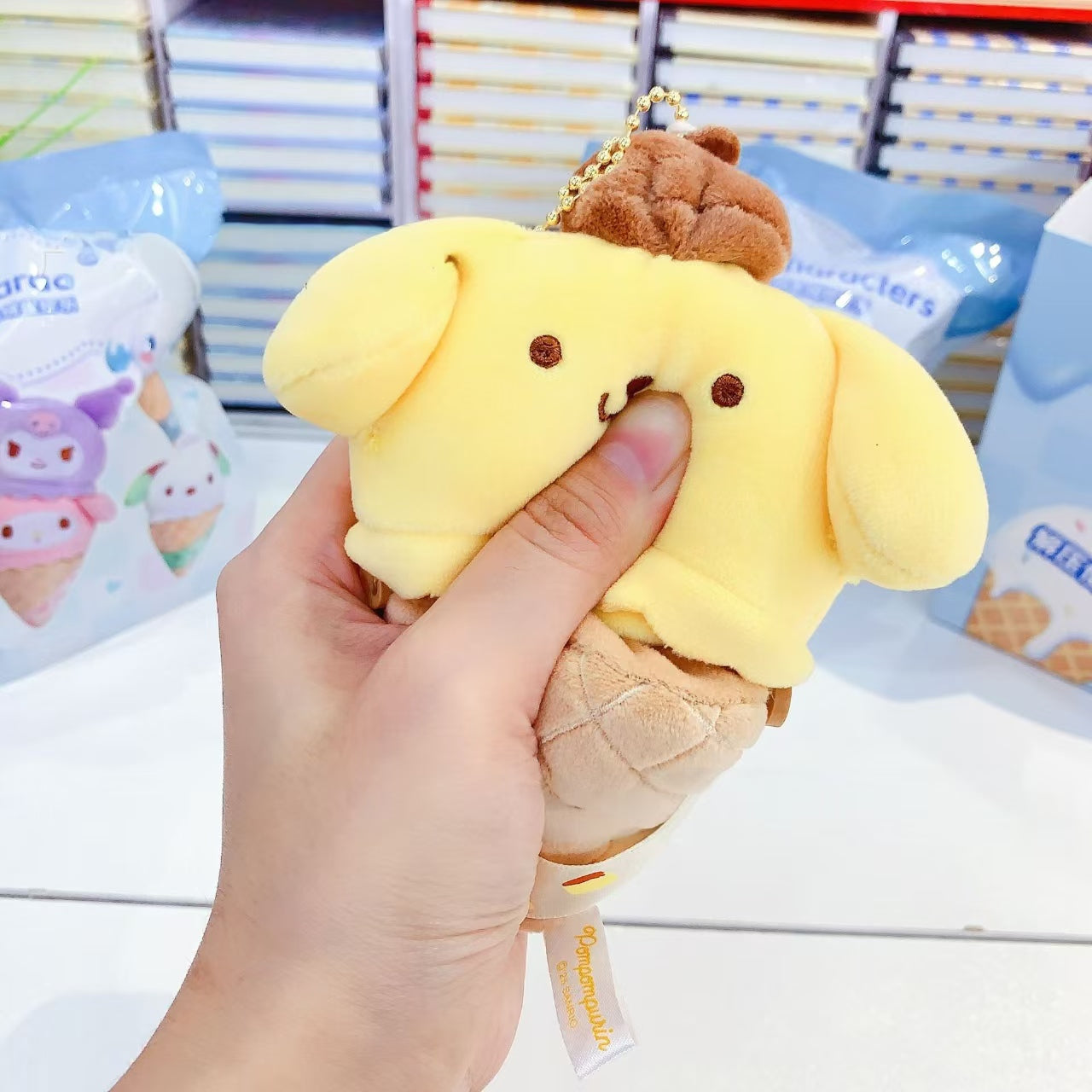 SRO Characters Ice Cream Cone Series Plush Decompression Slow Rebound Dolls