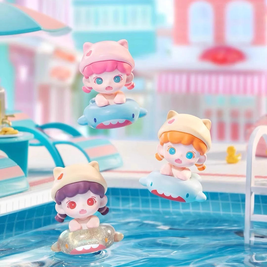 TNTSPACE Pool Party Series Mini Beans Figures