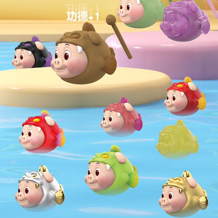 GG Bond Mini Free Fish Series PVC Figures