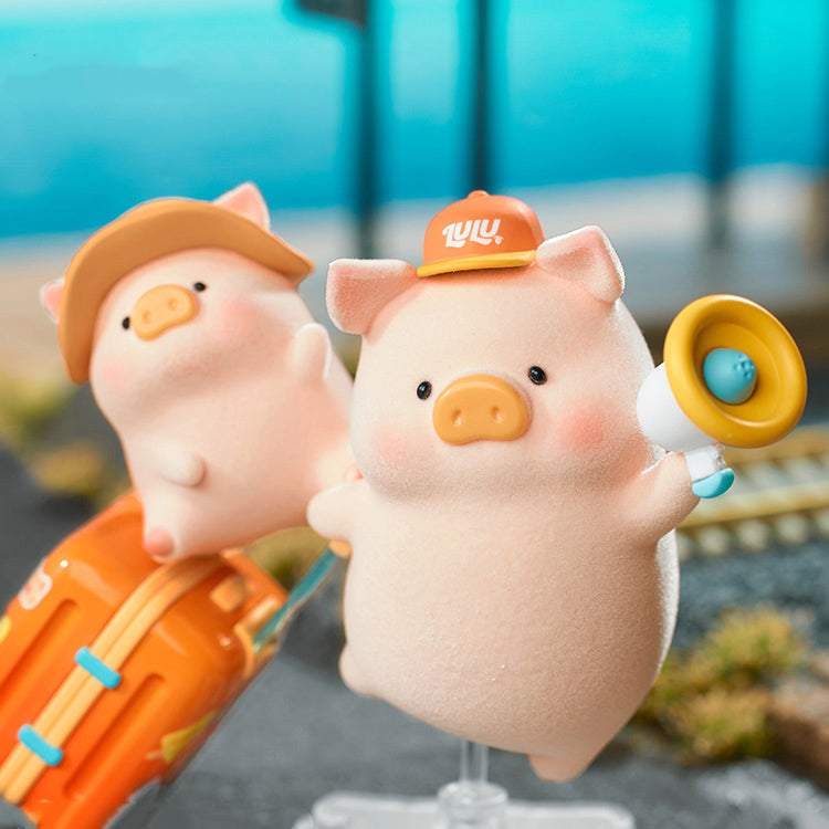 LuLu the Piggy Travel Series PVC Figures