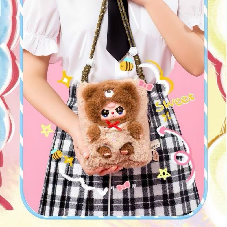 Baby Three Travel Phone Bag Series Plush Dolls