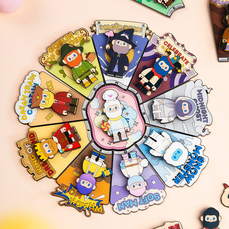 BOB Land Badge Series PVC Figures