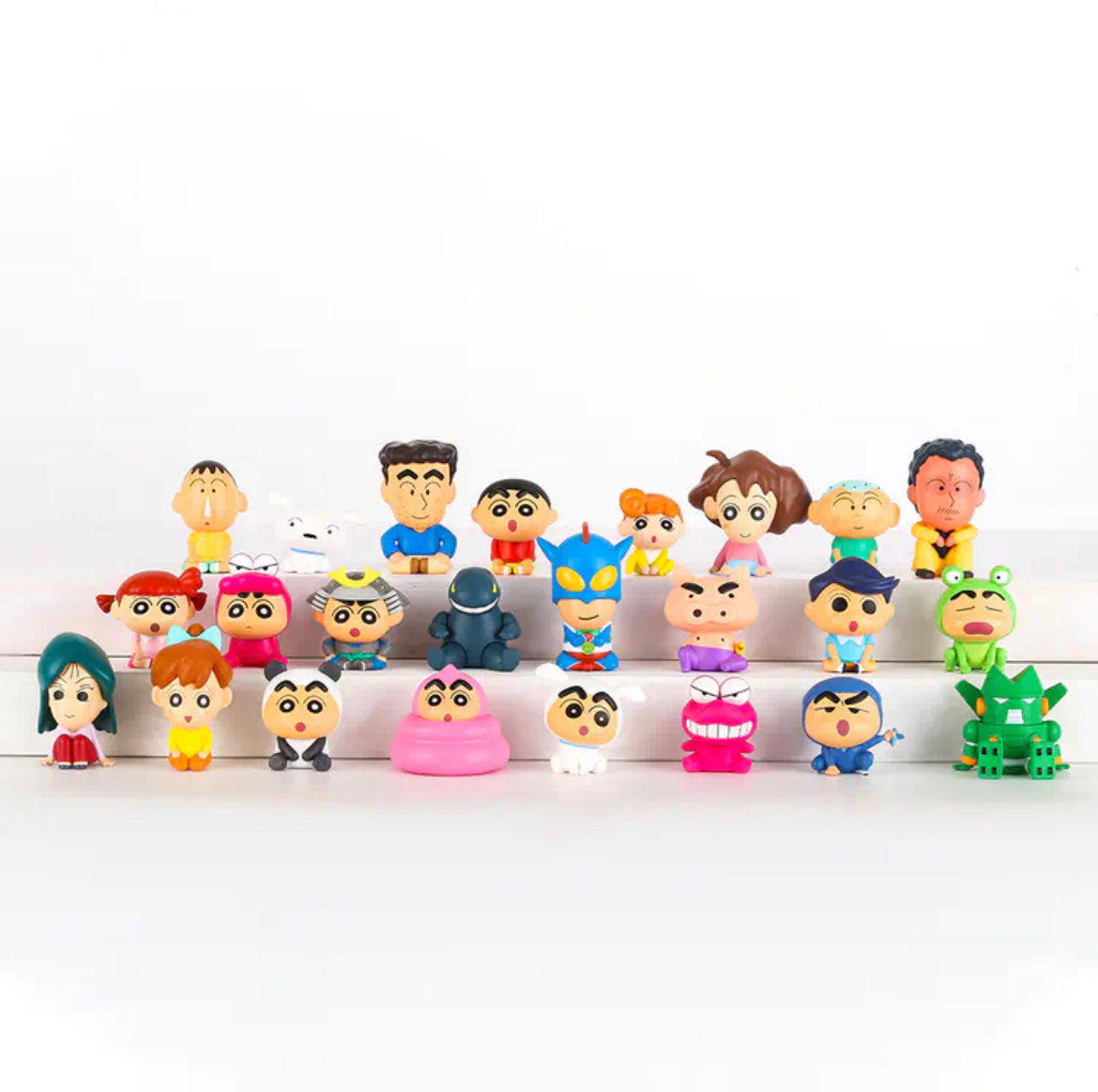 Crayon Shin-chan Mini Beans Sit Series Figures