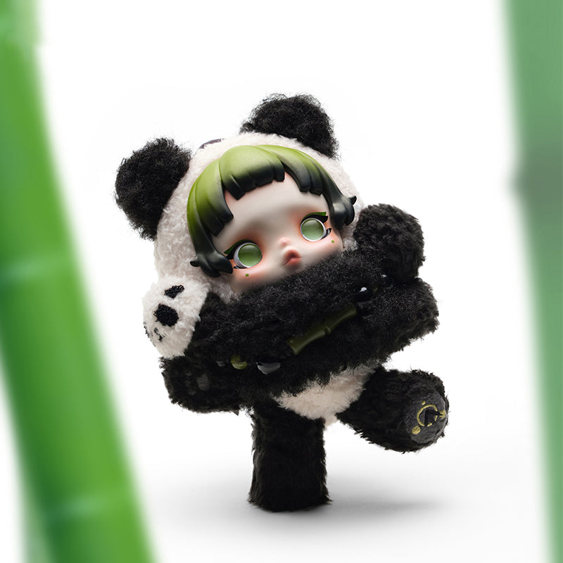 SKULLPANDA Lazy Panda Plush Doll Pendant