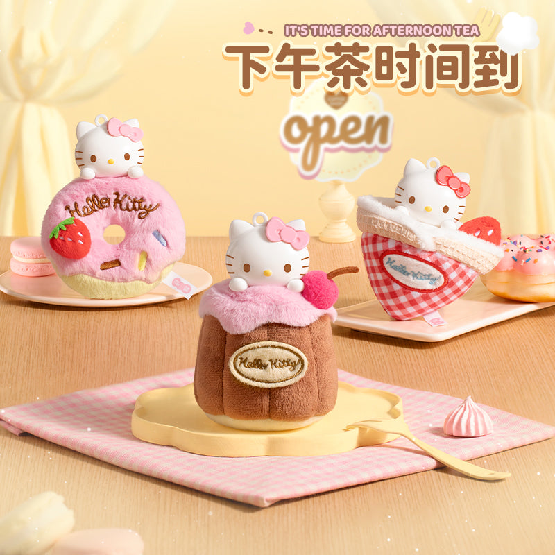 Hello KT Low Tea Aromatherapy Series Plush Pendant Dolls