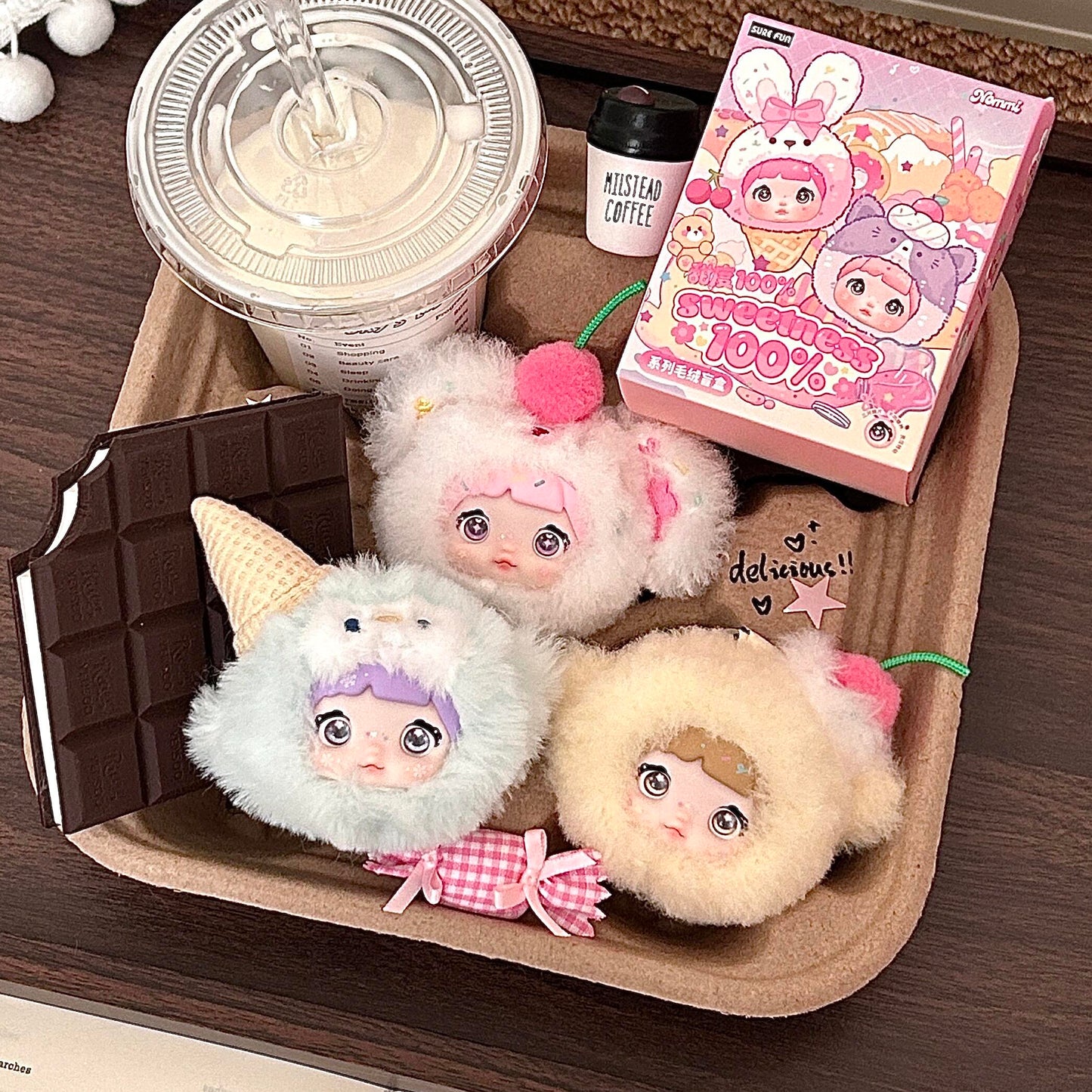 Nommi 100% Sweetness Series Plush Dolls