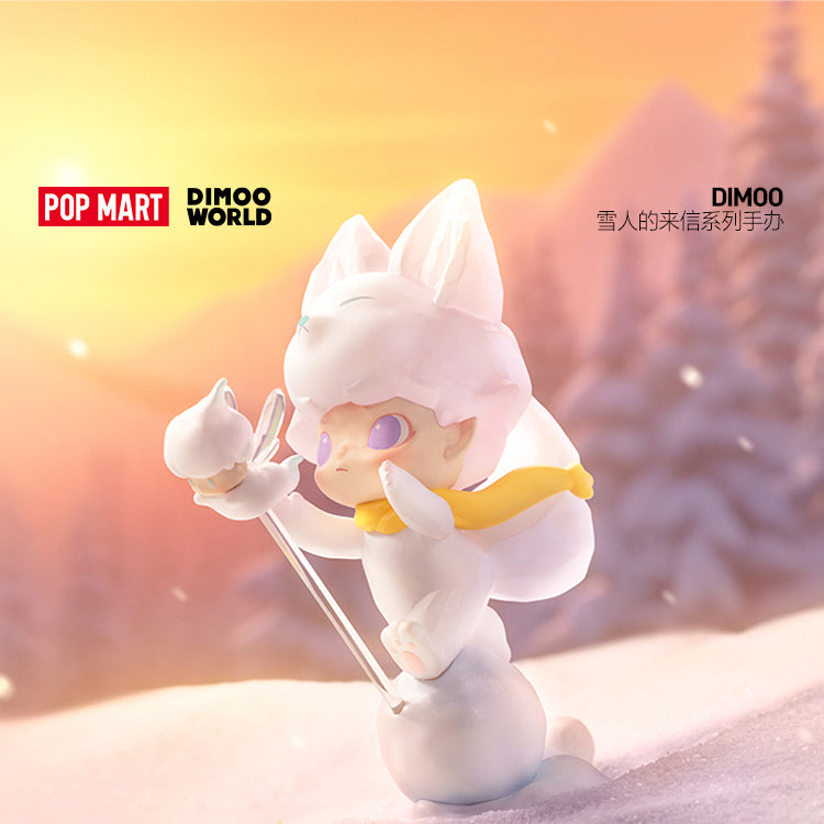 DIMOO Letters from Snowman Series PVC Figures