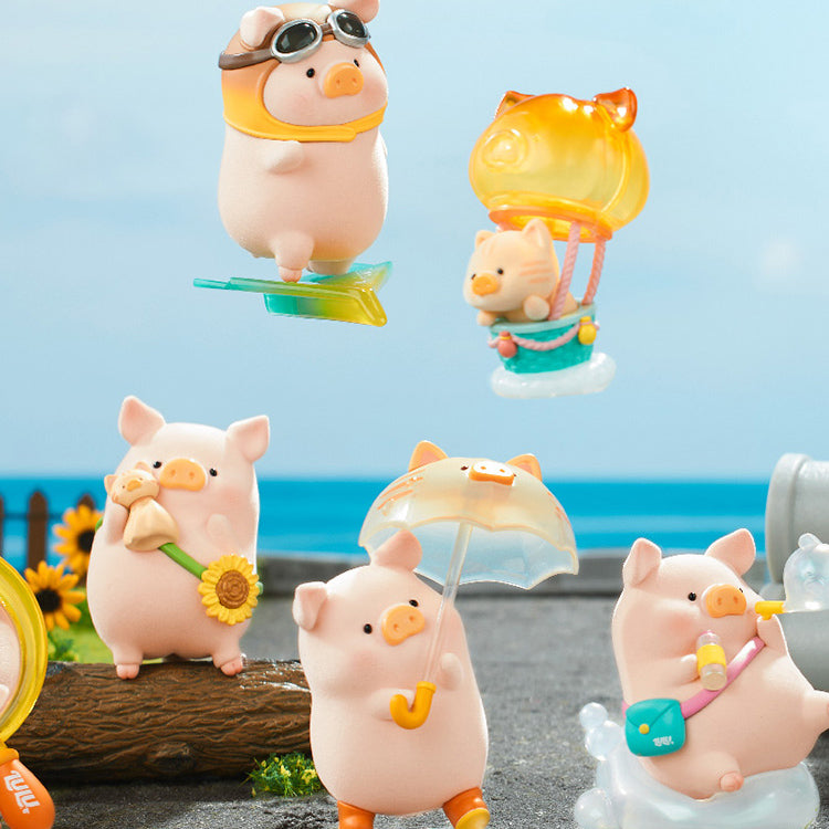LuLu the Piggy Travel Series PVC Figures