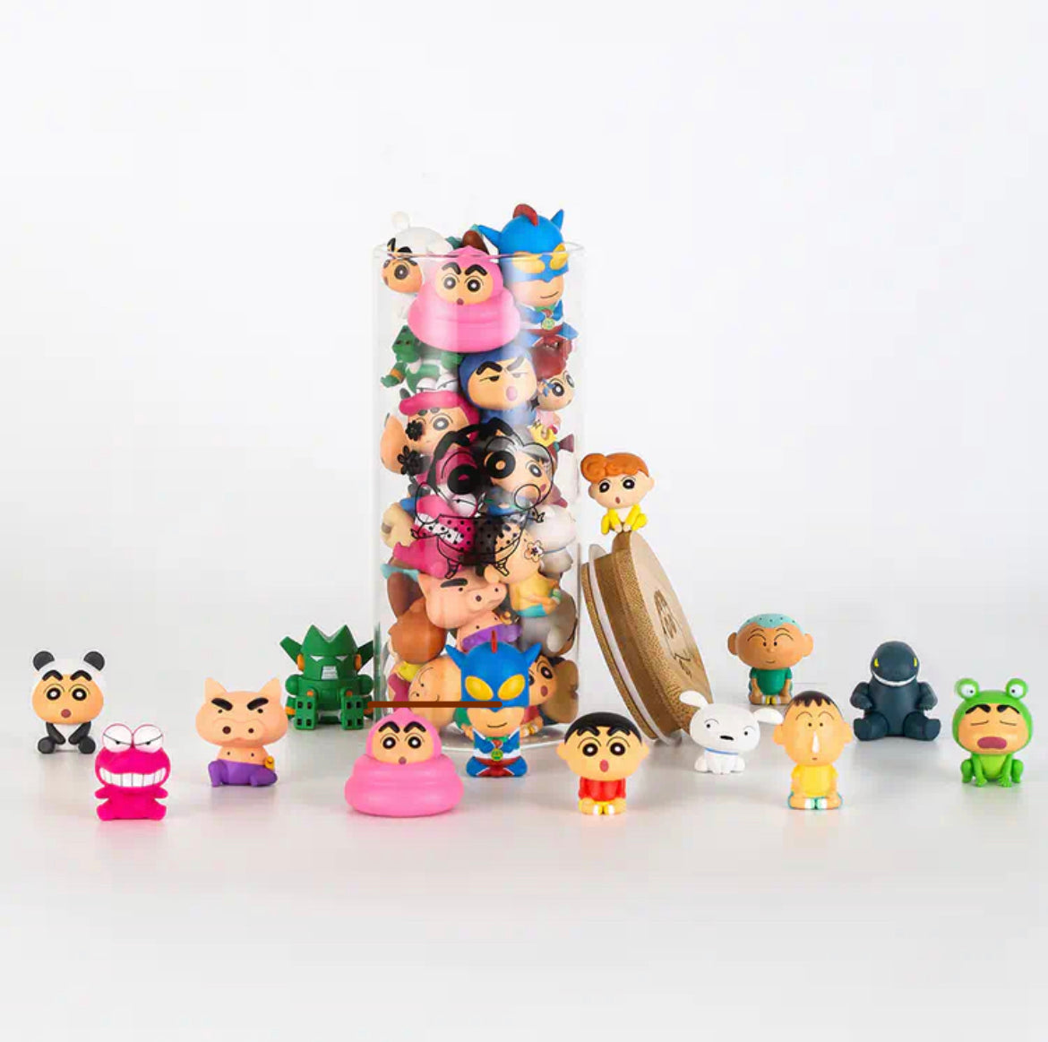 Crayon Shin-chan Mini Beans Sit Series Figures