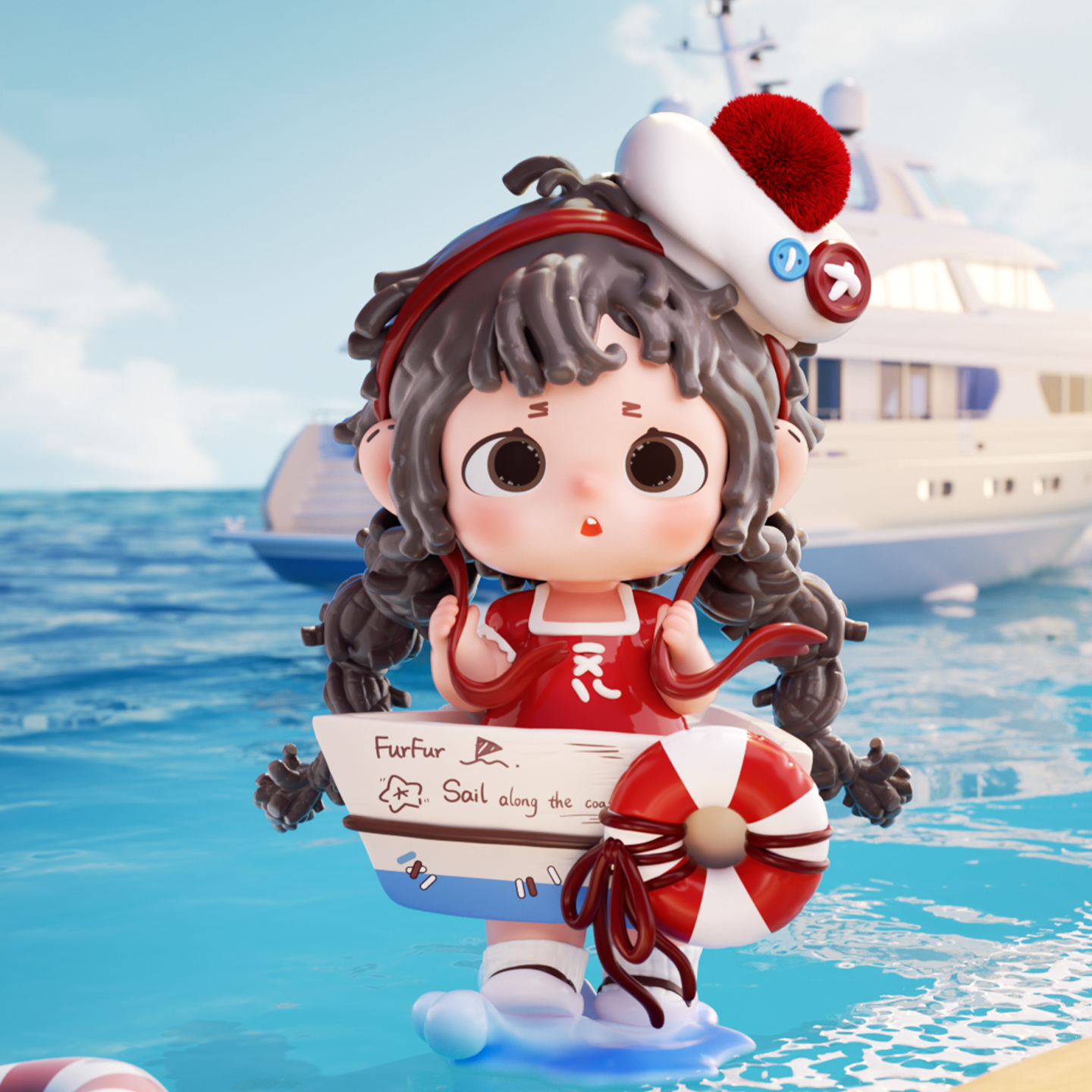 FURFUR The Happy Collection Series Figures