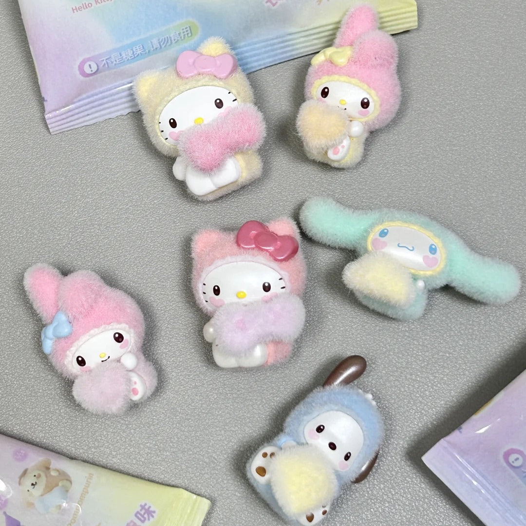 SRO Characters Fluffy Little Baby Series Mini Beans Figures