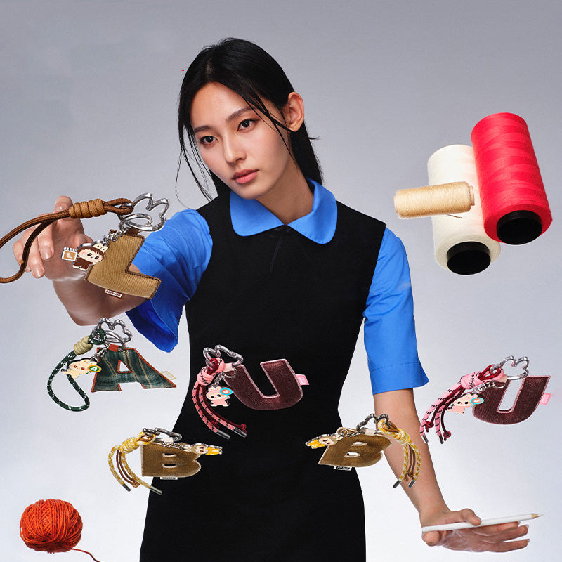 THE MONSTERS LABUBU Pin for Love Series - Letter Pendant Toys