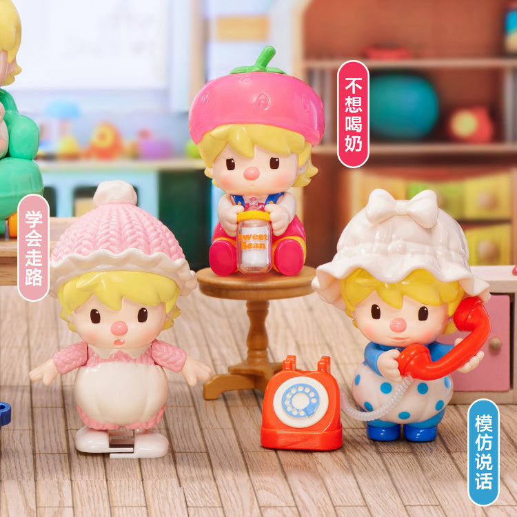 Sweet Bean Growth Illustration Series PVC Figures