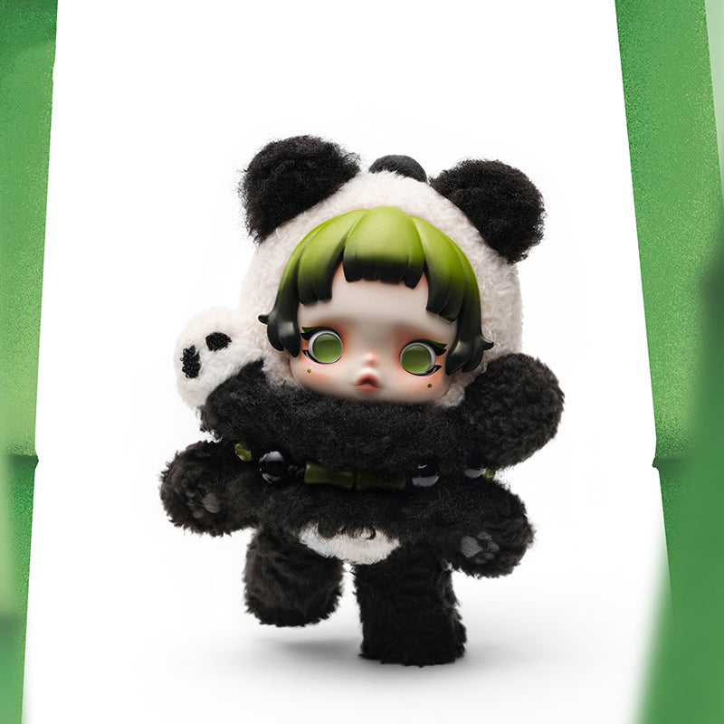 SKULLPANDA Lazy Panda Plush Doll Pendant