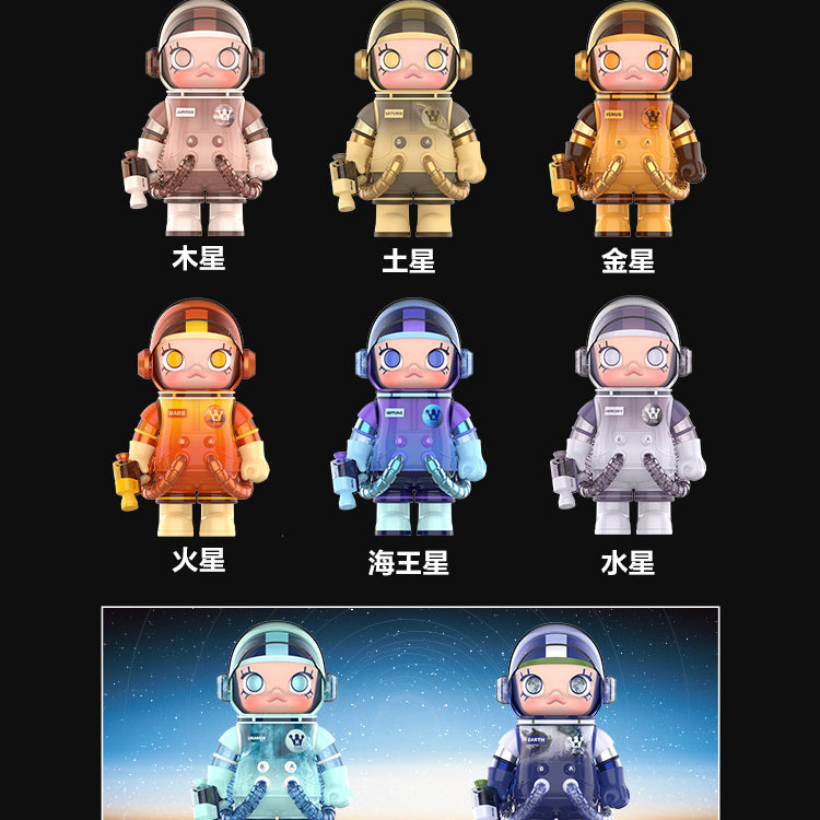 Mega Space Molly 400% Planet Series PVC Figures
