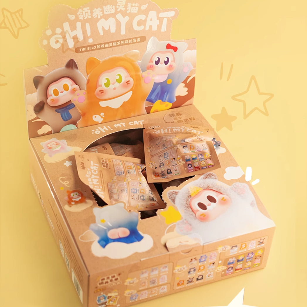 THE SLLO OH MY CAT Series Mini Beans Figures