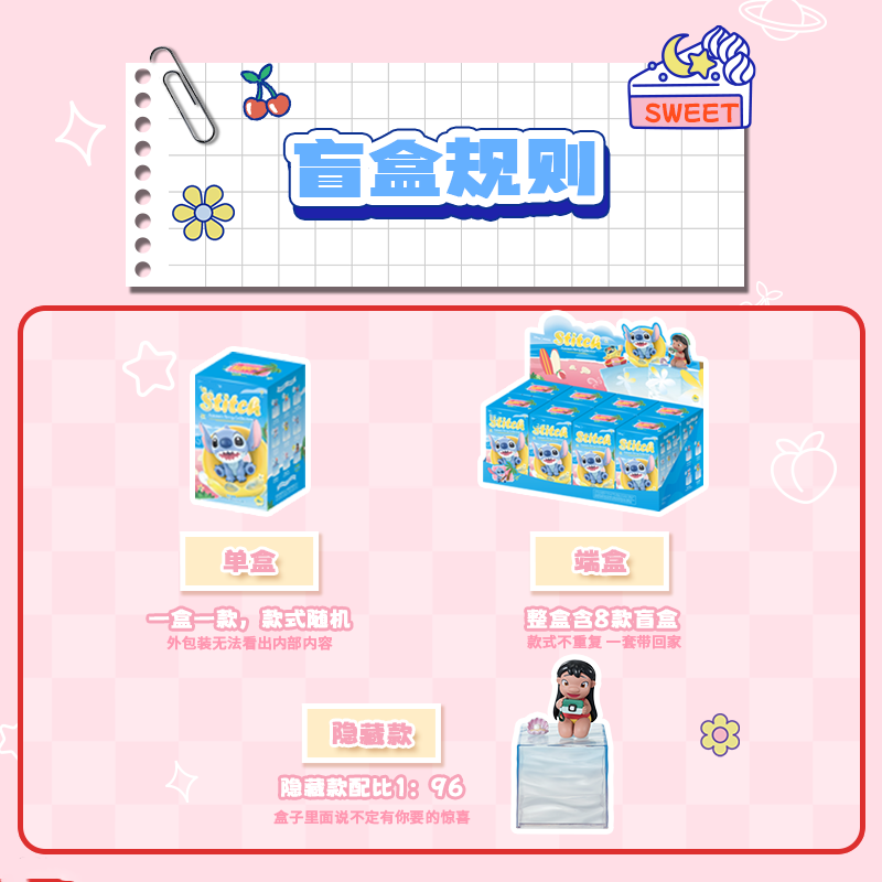 DSN Sti-tch Summer Party Series Figures