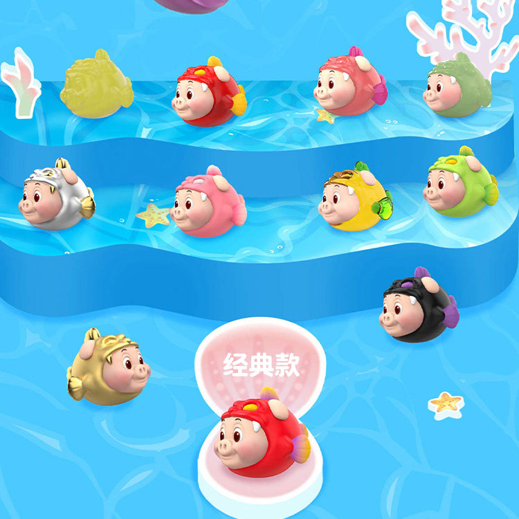 GG Bond Mini Free Fish Series PVC Figures