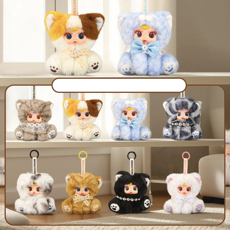MM Milk Candy Naughty Cat Series Plush Pendant Dolls