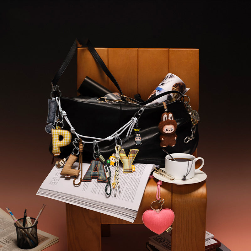 THE MONSTERS LABUBU Pin for Love Series - Letter Pendant Toys