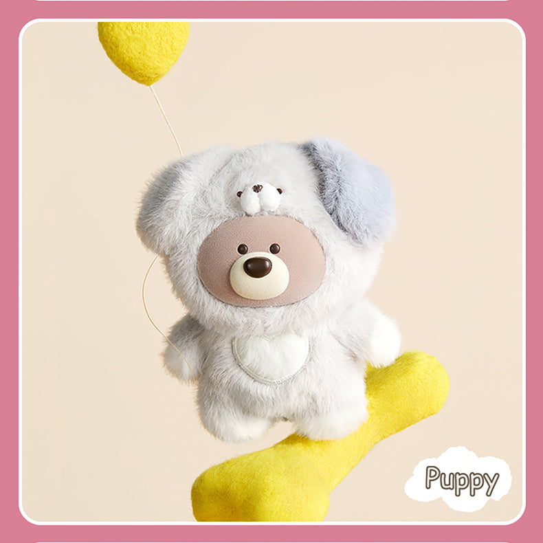 Gi-ft Bear Animal Costume Series Plush Pendant Dolls