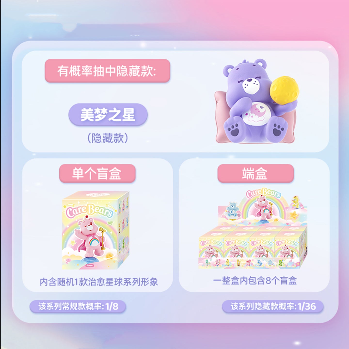 Care Bears Planet of Joy Series Figures