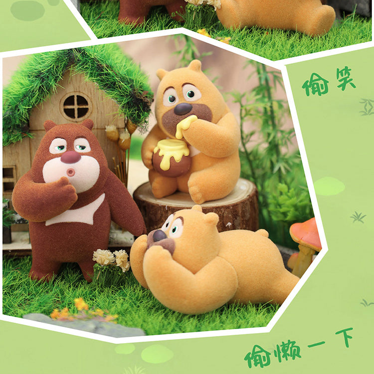 Boonie Bears Life Diary Series Mini Beans Figures