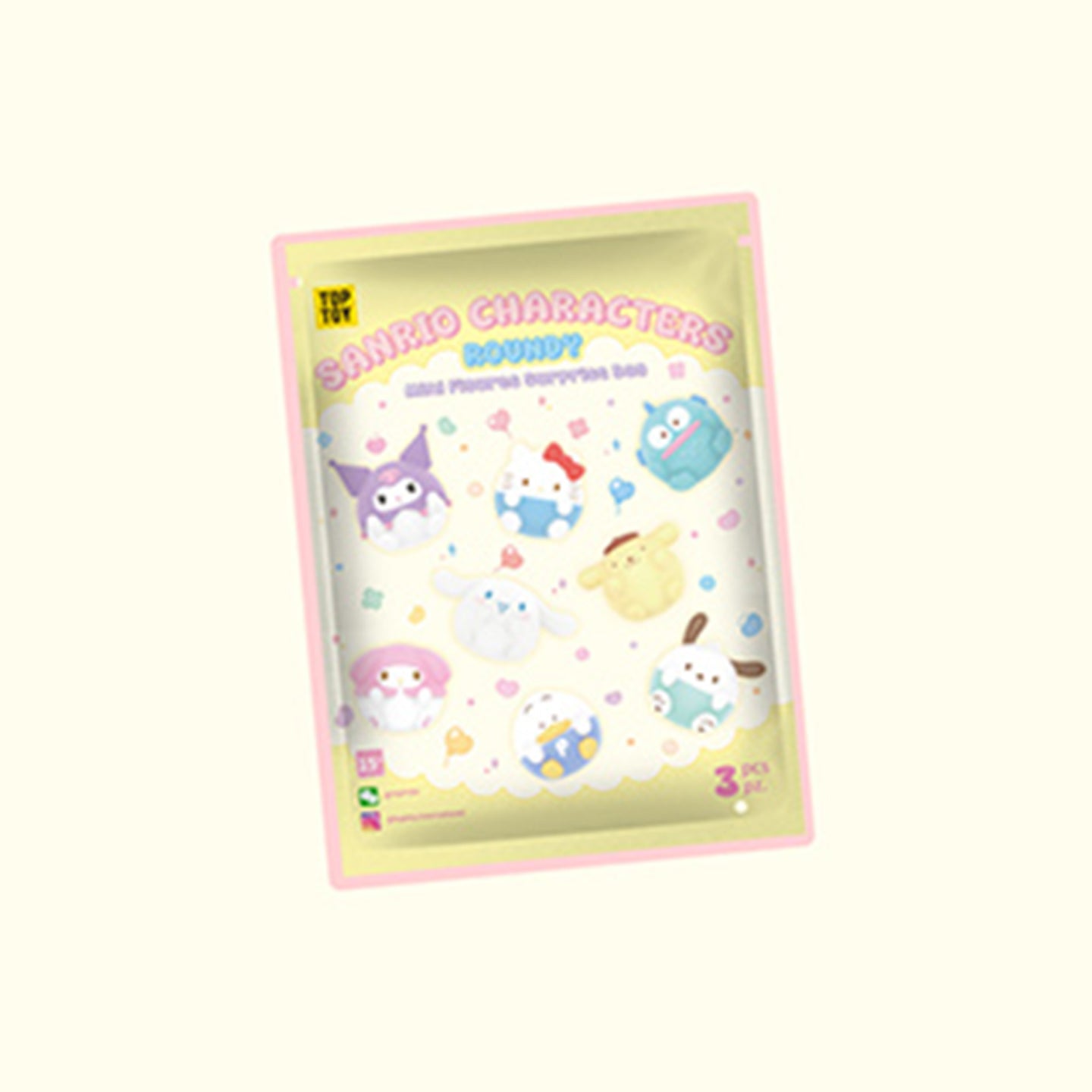 SRO Characters Roundy Series Mini Beans Figures