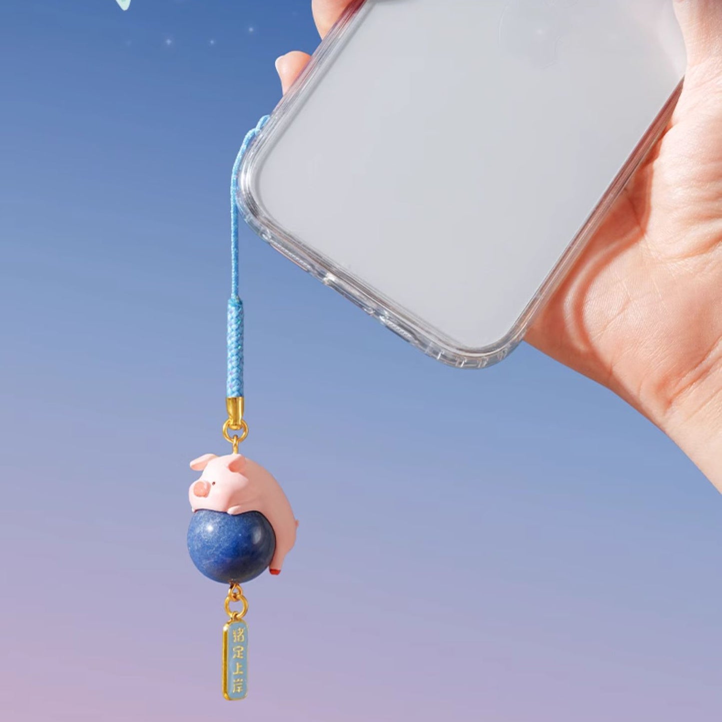 LuLu the Piggy Good Lucky Crystal Amulet Series Figures